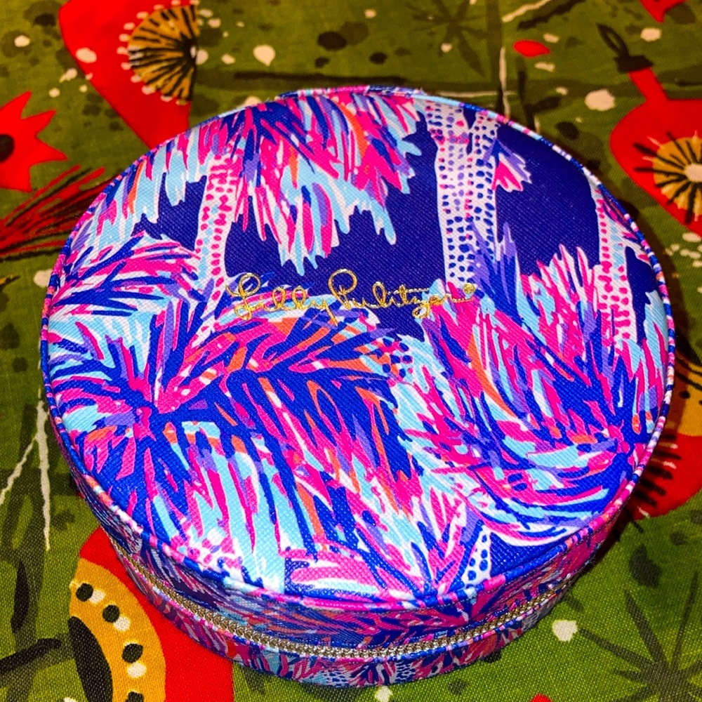 Lilly Pulitzer Zippered Jewelry Travel Box